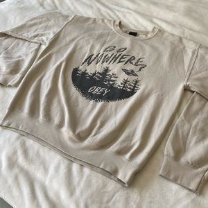 Obey Crew Neck Sweatshirt